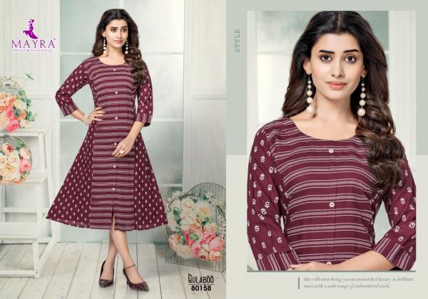 Mayra Gulaboo Rayon Exclusive Designer Kurti Collection